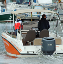 Motorboot Training für Anfänger und Fortgeschrittene